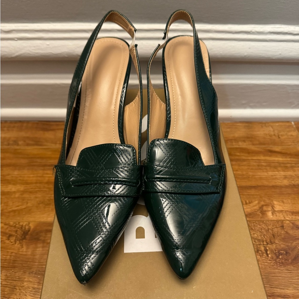 Slingback heels
